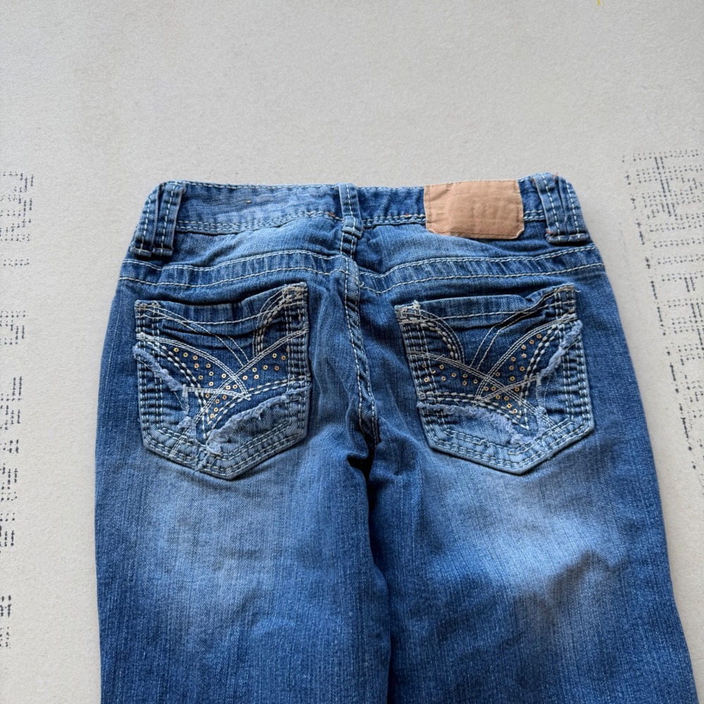 Y2K Amethyst Flare Low Rise Bootcut Jeans